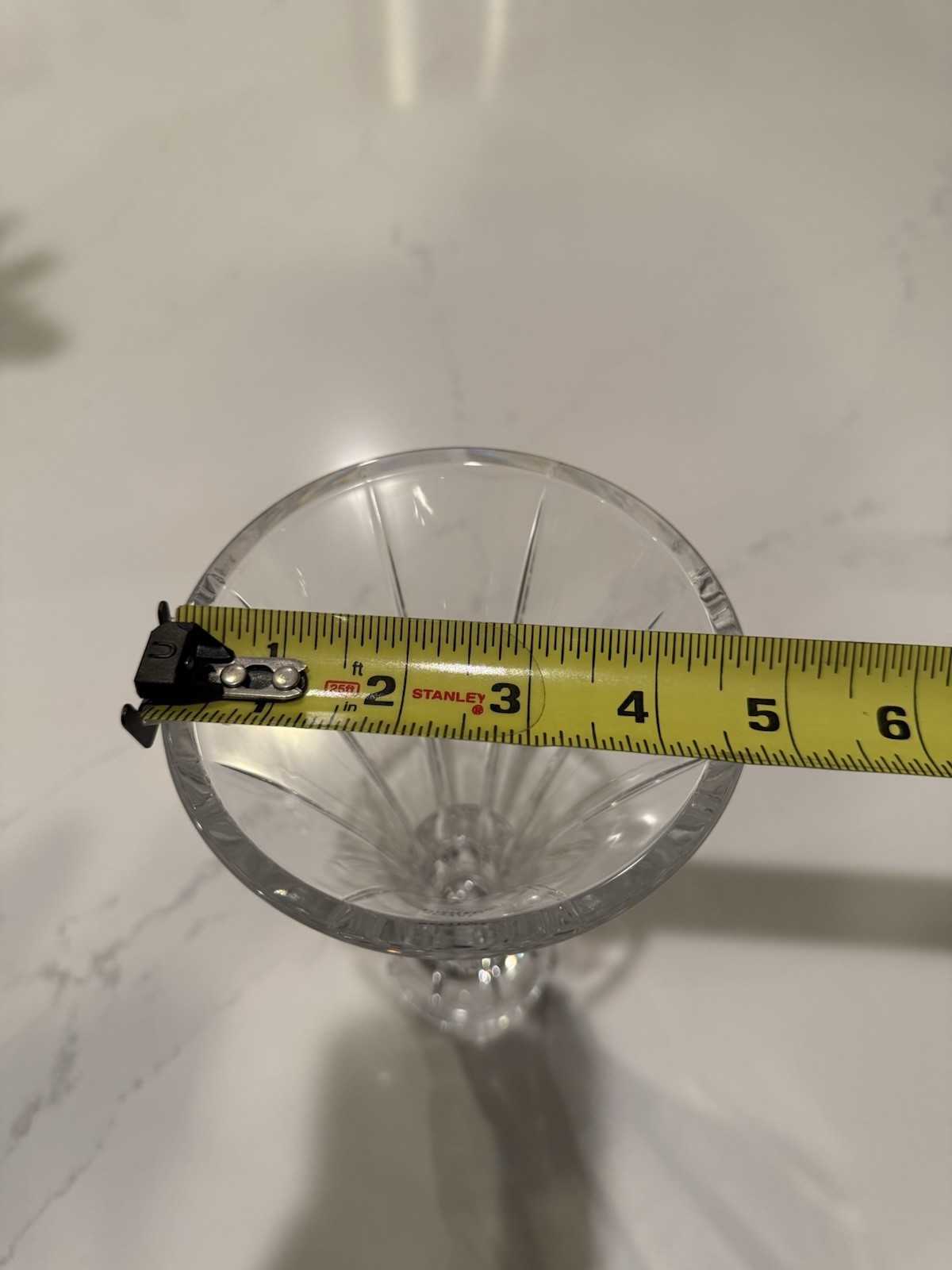 Royal Limited 24% Full Lead Crystal Vase Made In Czech Republic EC 8 1/2″