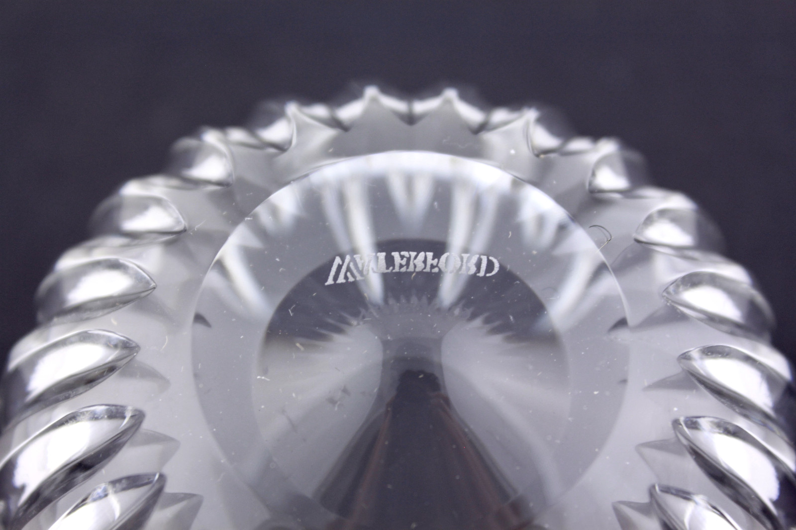 WATERFORD CRYSTAL REFLECTIONS 3-1/2″ VOTIVE CANDLE HOLDER – MINT