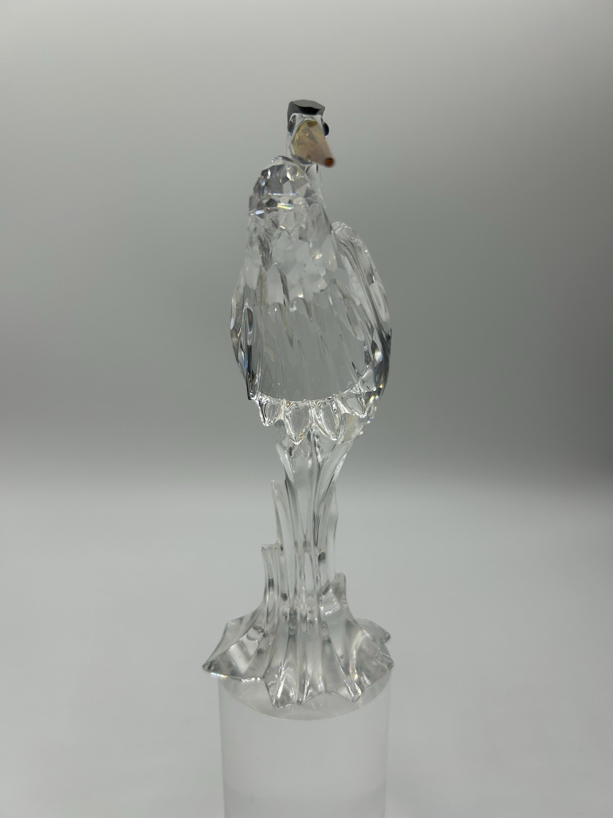 Swarovski Silver Heron Figurine (Retired) 6 inches by 3.5 Inches