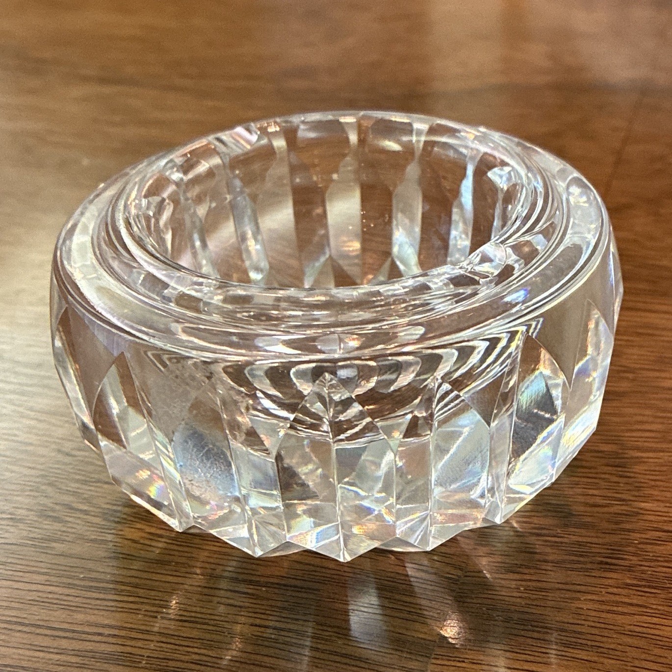 Waterford Crystal ash tray. Never used.