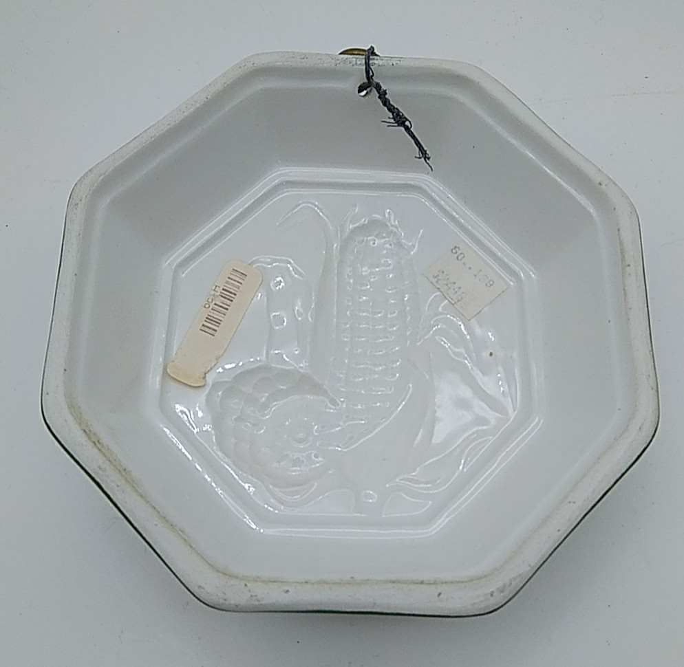 Ears of Corn 🌽 Ceramic Wall Hanging Mold ABC Bassano Italy 5.5″ Kitschy Kitchen