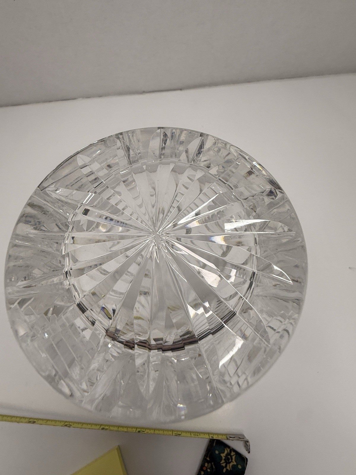 Waterford Alana Crystal Vase 6 1/8 tall