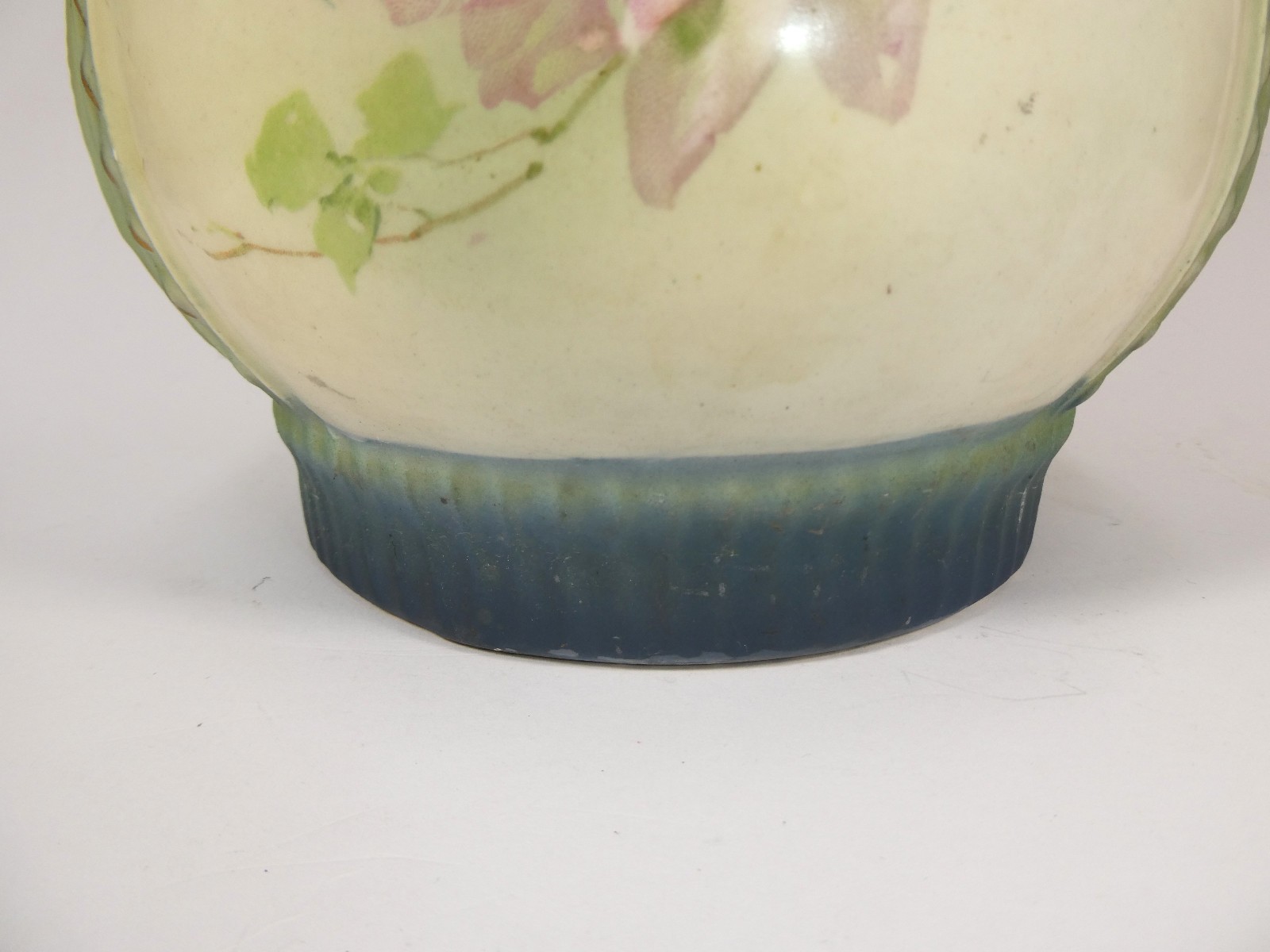 Art Nouveau Ceramic Vase XL Jugendstil Robert Hanke, 1900-1919, Antique