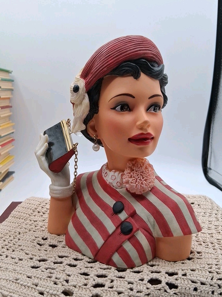 Cameo Girls Deluxe Lady Head Vase “Martina” 1952 Matinee Ideal 309out Of 1500