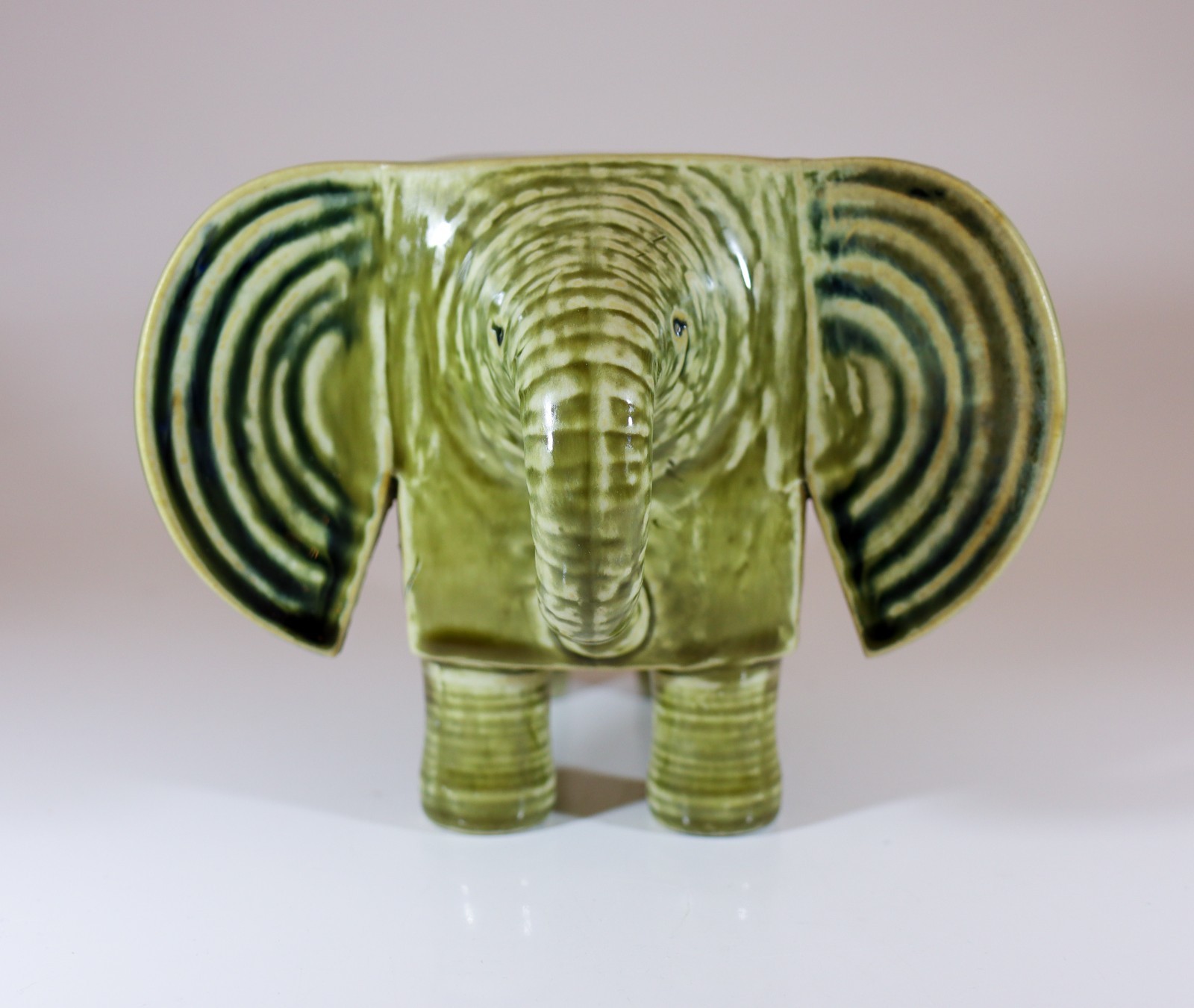 Lisa Larson, Super rare Elephant Ceramic Sculpture, Gustavsbergs Studio, Sweden