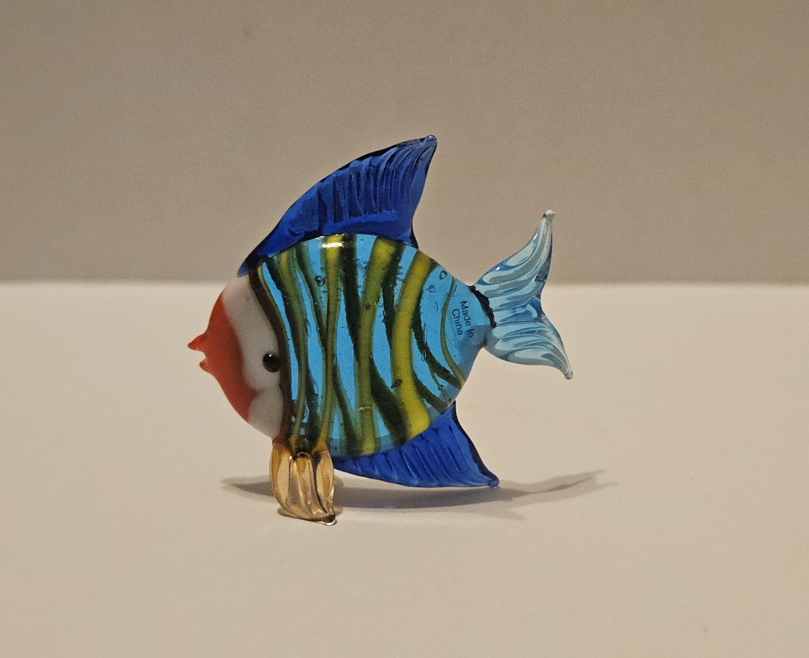Colorful Glass Fish 2″ Miniature Figurine