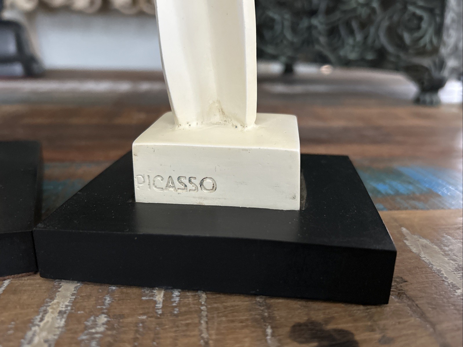Pablo Picasso “L’Homme“ and “La Femme” Replica Sculptures Marked SC Beautiful!