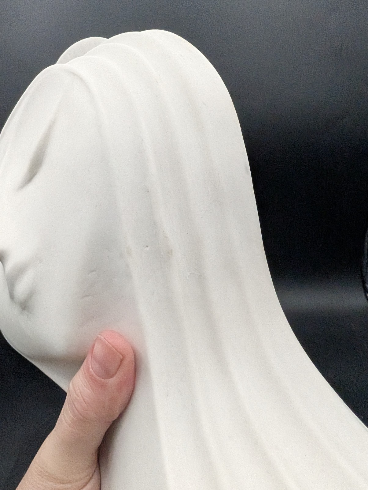 Jonathan Adler Naughty Nice Series NICE Sculpture 12″ Rare Woman Bust Angel