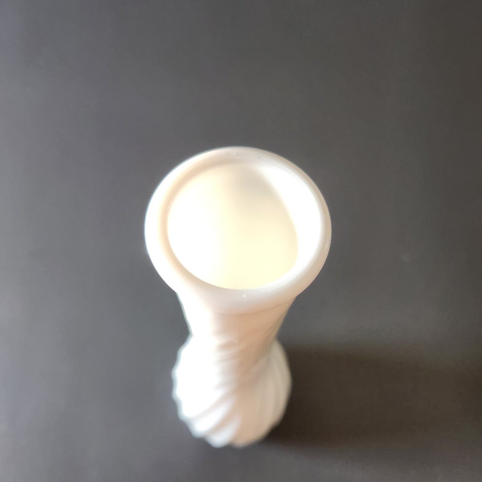 Vintage Hoosier Milk Glass Vase Number 4094 White 9 Inch White