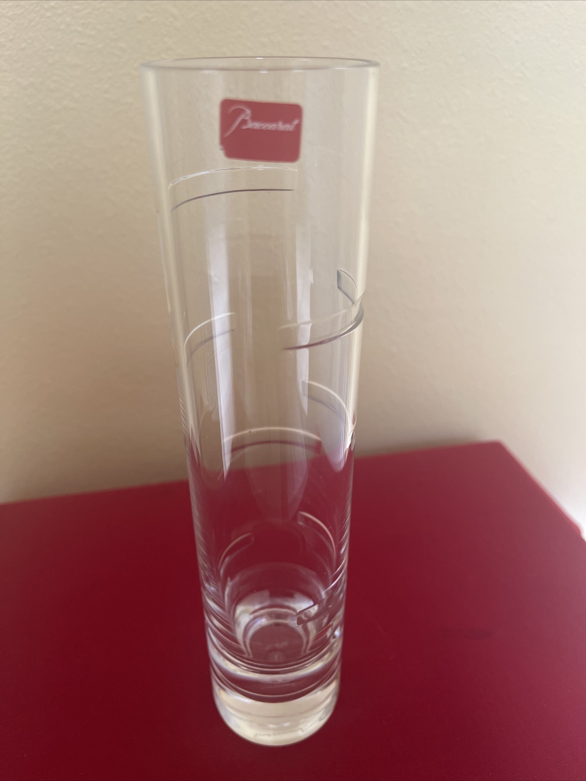 ARIK LEVY BACCARAT INTANGIBLE HORIZON VASE 8.5”
