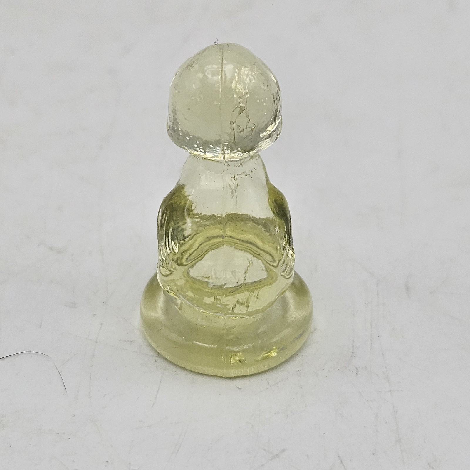 Boyds Glass ~ Debbie Duck Duckling ~ Cornsilk or Light Yellow