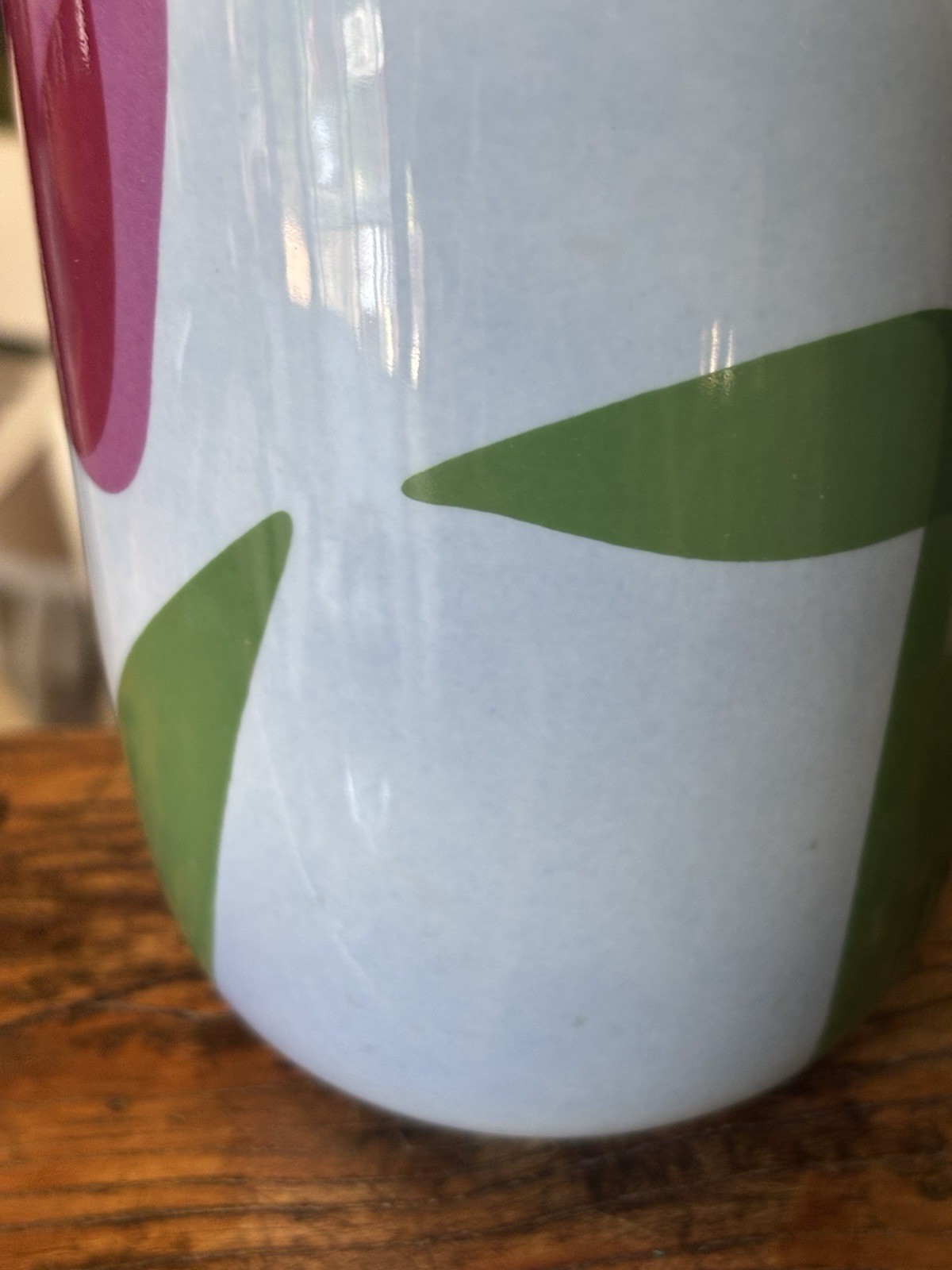 Rörstrand SWEDEN’S Suzanne Öhlén Vase Tulips Vintage 1980’s Floral Excellent