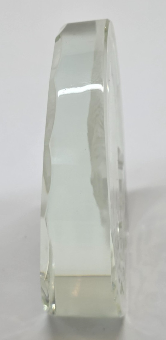 Danbury Mint Wildlife Crystal Paperweight Grizzly Bear Animal