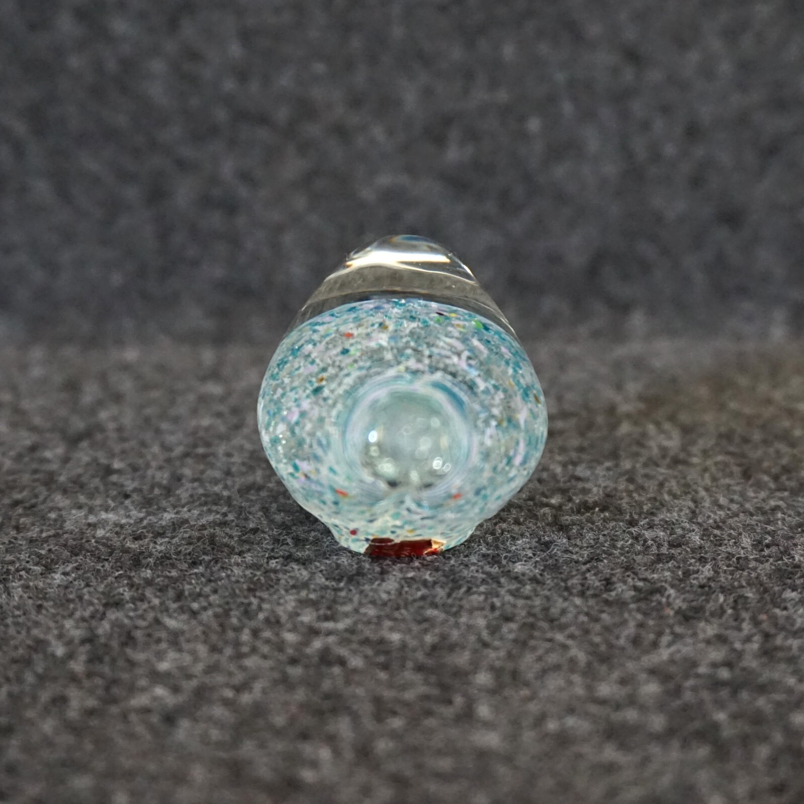 Randsfjord Art Glass Bird Paperweight Figurine Norway Handblown ** READ