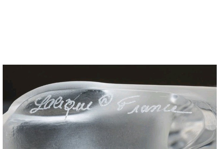 Lalique Frosted Rajah Leopard
