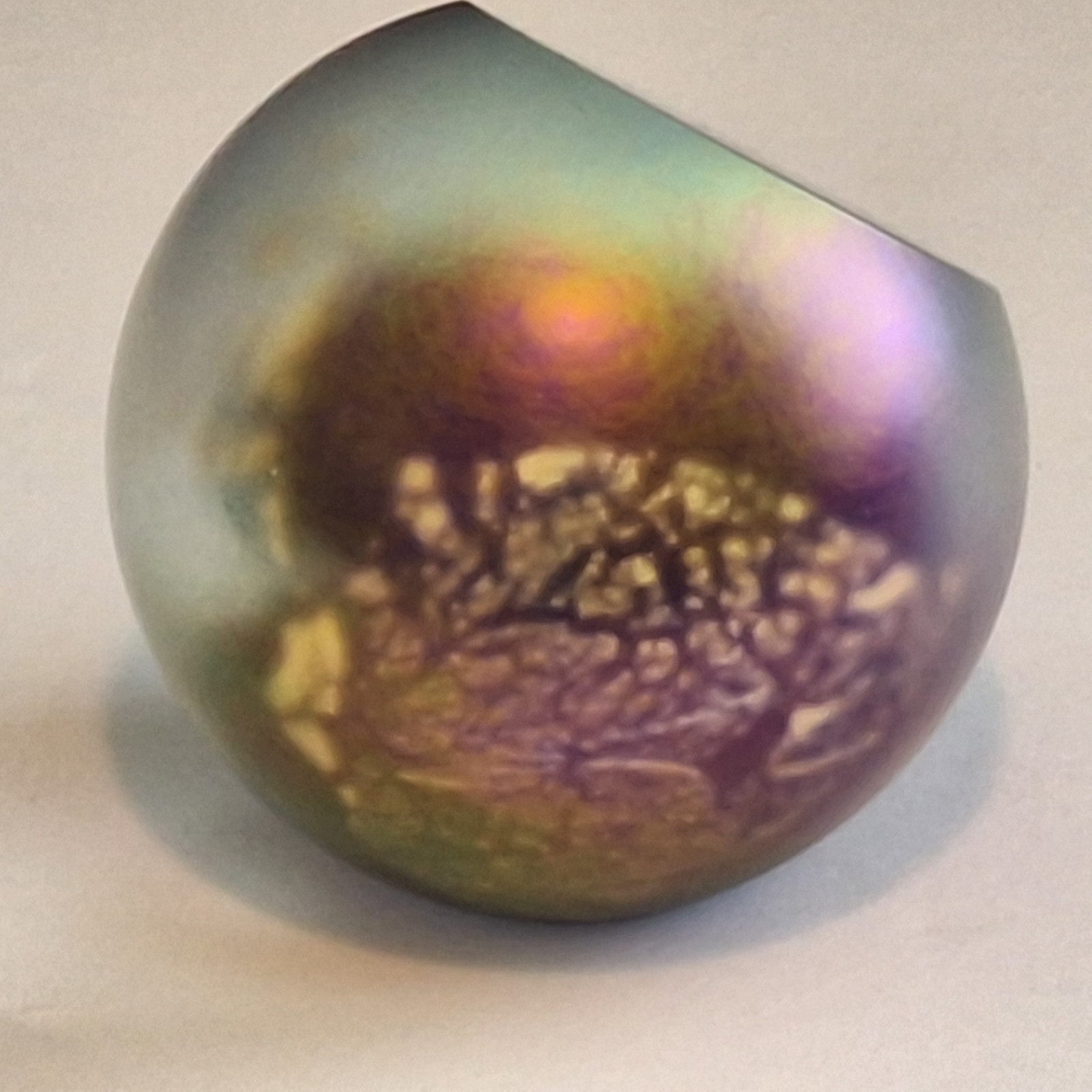 Glass Eye Studios Celestial Series Glass Hand Blown Art Paperweight, 3″ 1-1/4 Lb