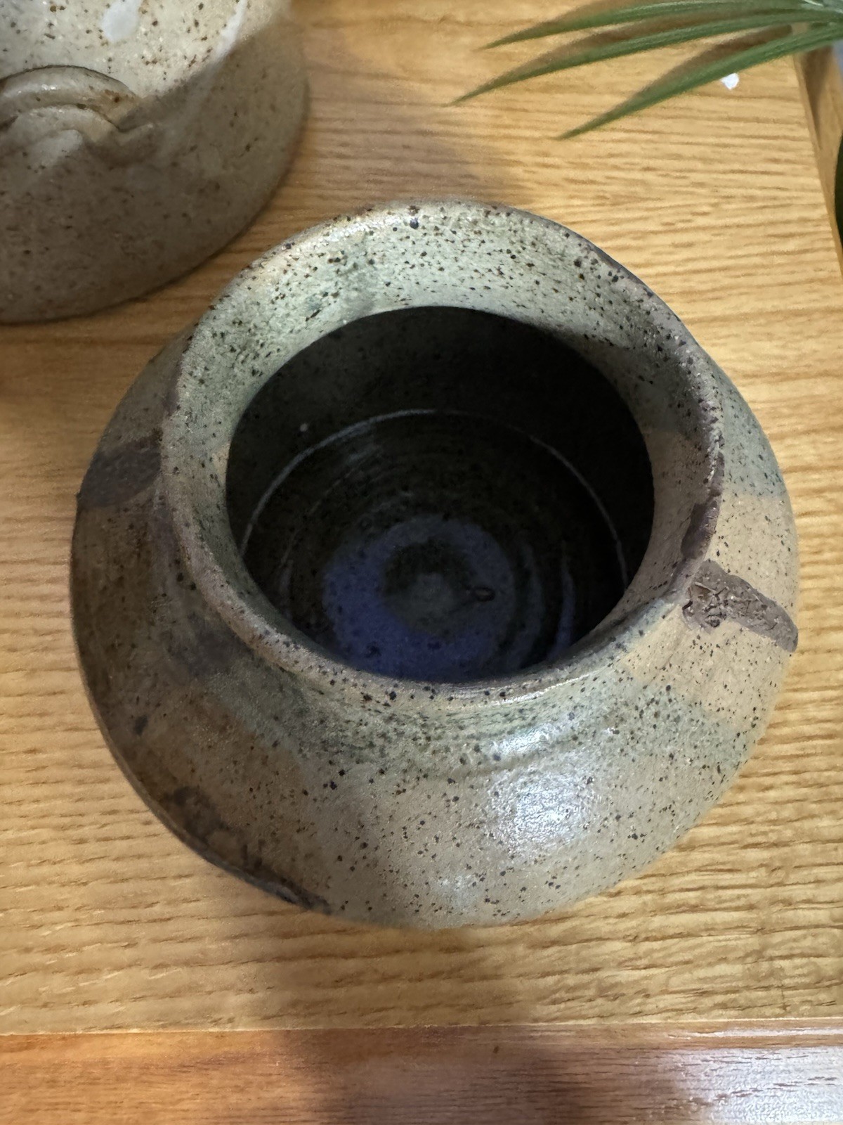 Hand Thrown Vase Earth Tone Pottery Accent Decorative Piece