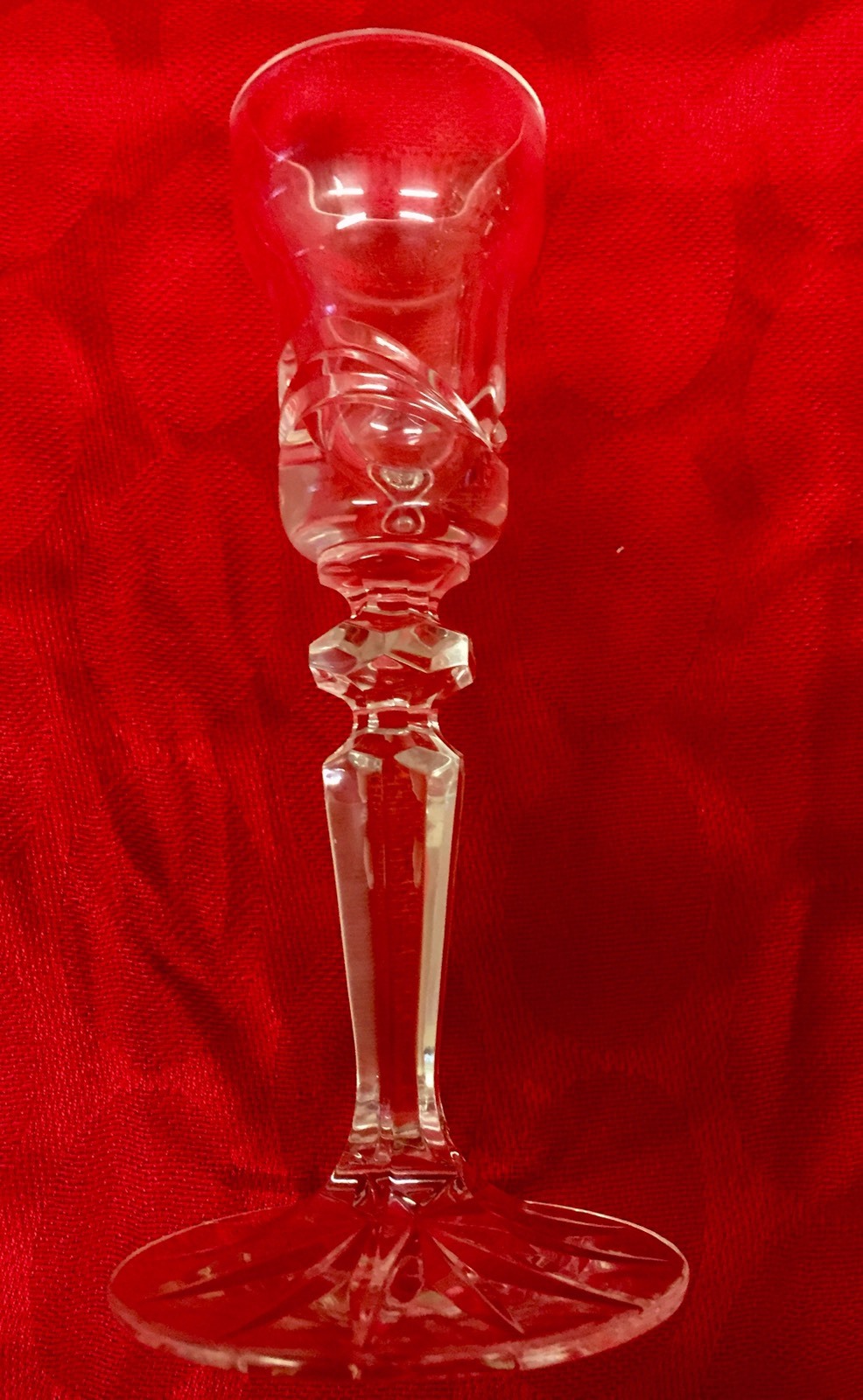 Marquis By Waterford 6” tall Crystal pair Candle Stick Holders 2, Signed