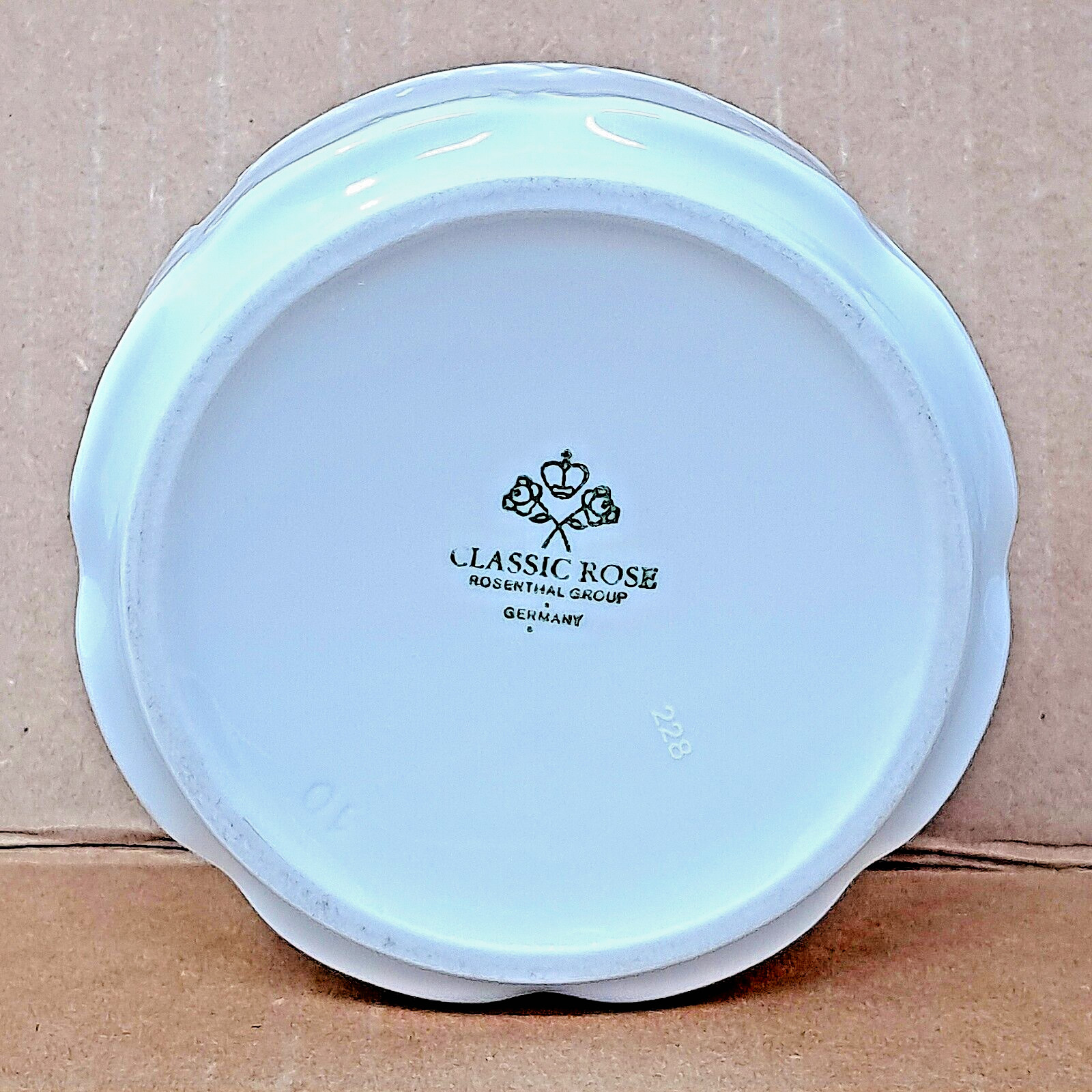 Rosenthal Classic Rose Porcelain Ceramic Ashtray alter wirt grunmald Germany