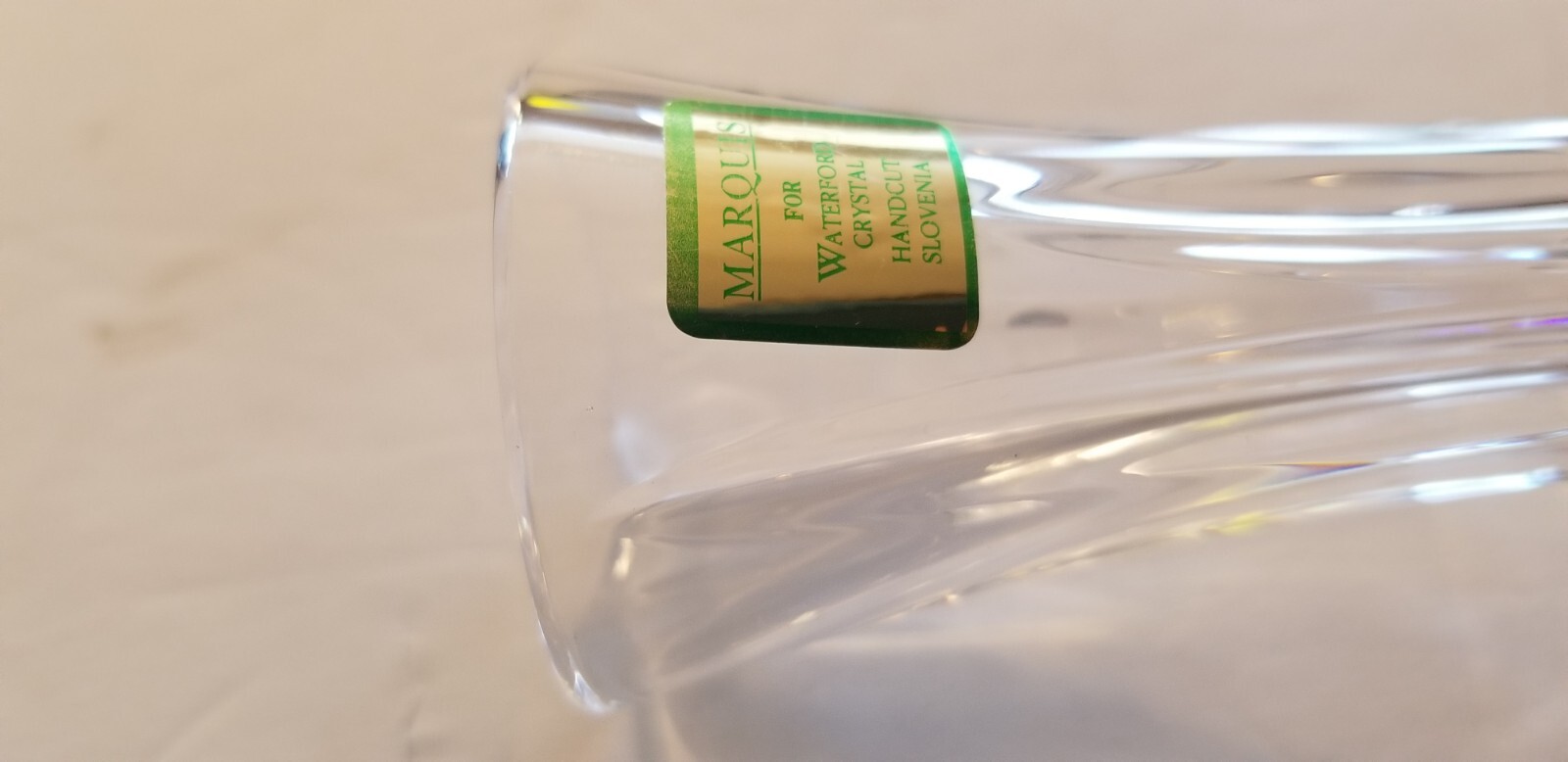 Marquis by Waterford Clear Crystal Bud Vase 7 in