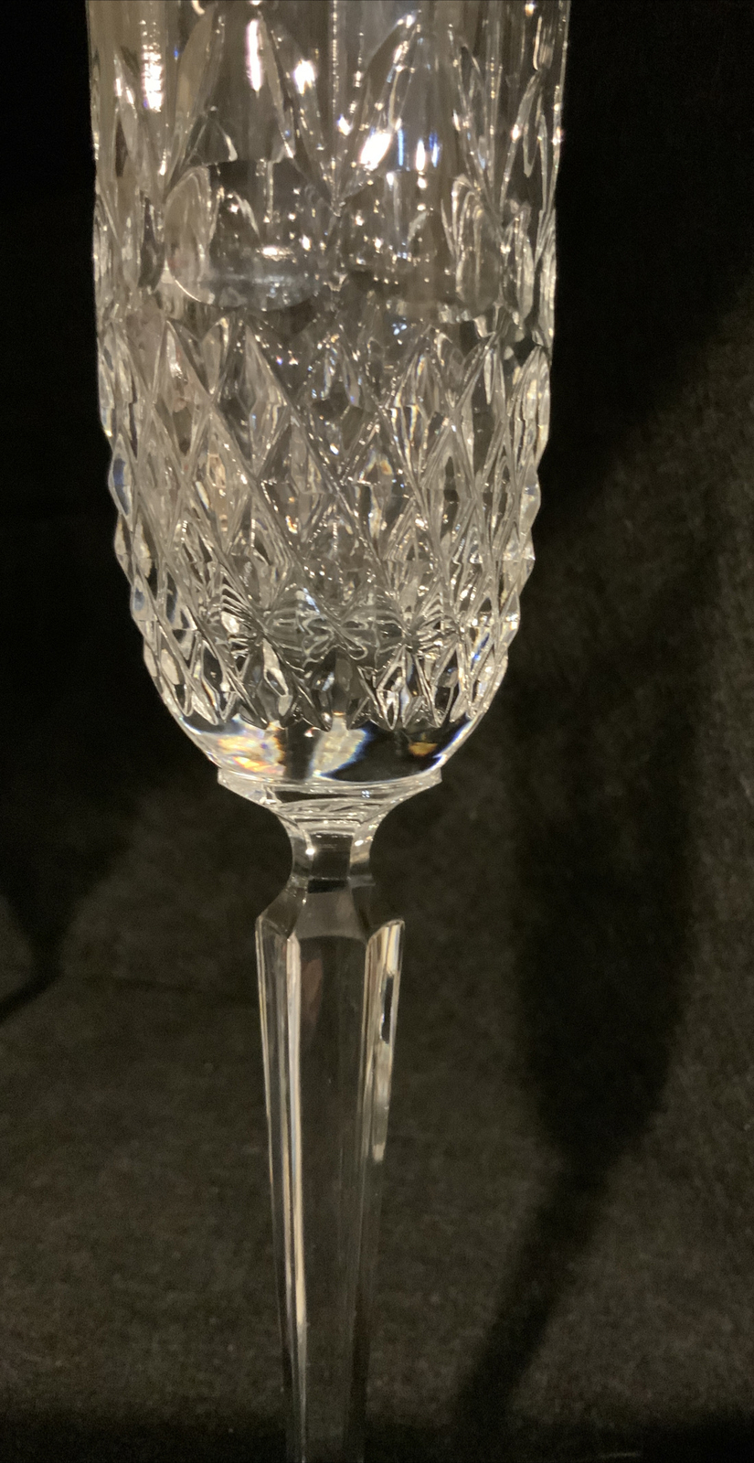 Mikasa Crystal Chatsworth Champagne Flute Glass Perfect
