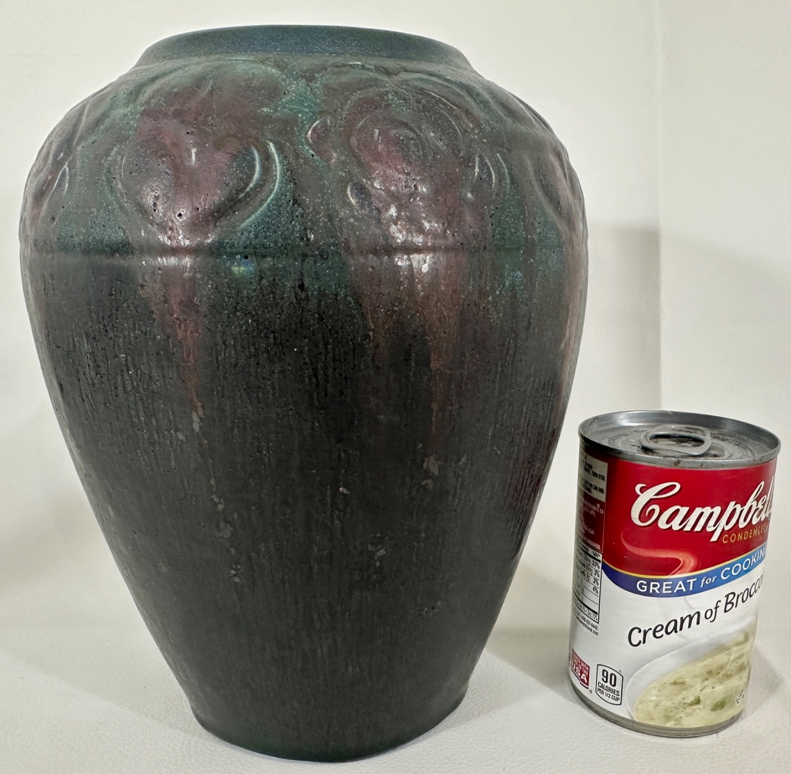 1914 Rookwood Pottery Vase William Hentschel Hand Carved Arts & Crafts Period