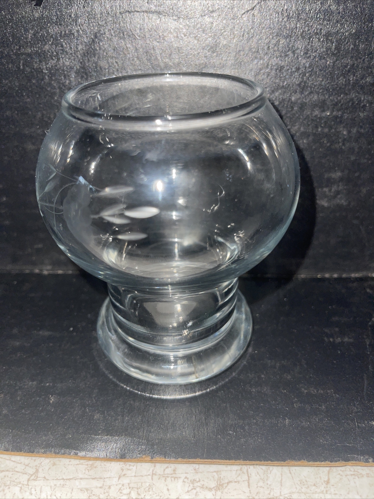 Princess House Heritage Crystal Votive Candle Holder 4” Tall