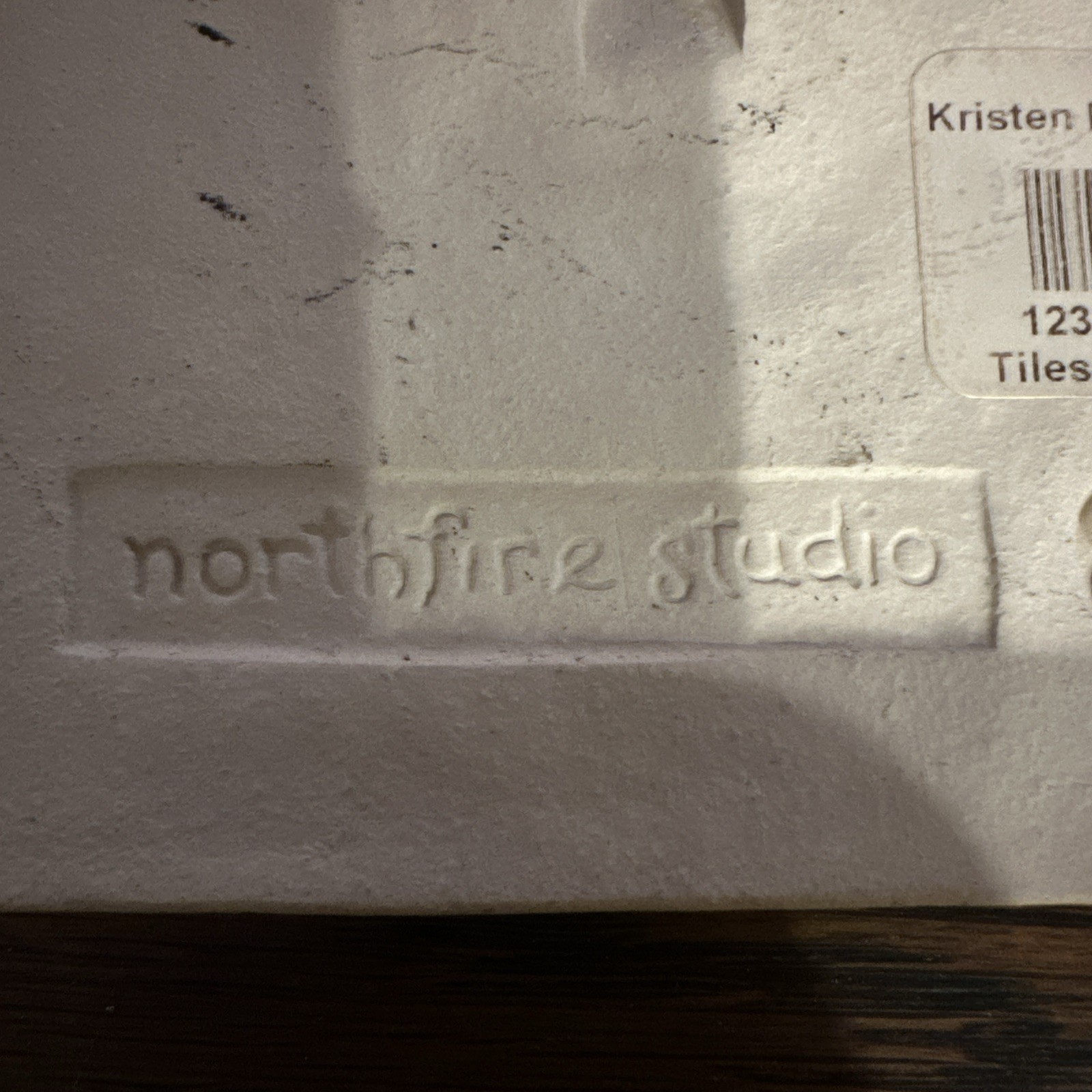 Northfire Studio Gecko Art Decorative Tile
