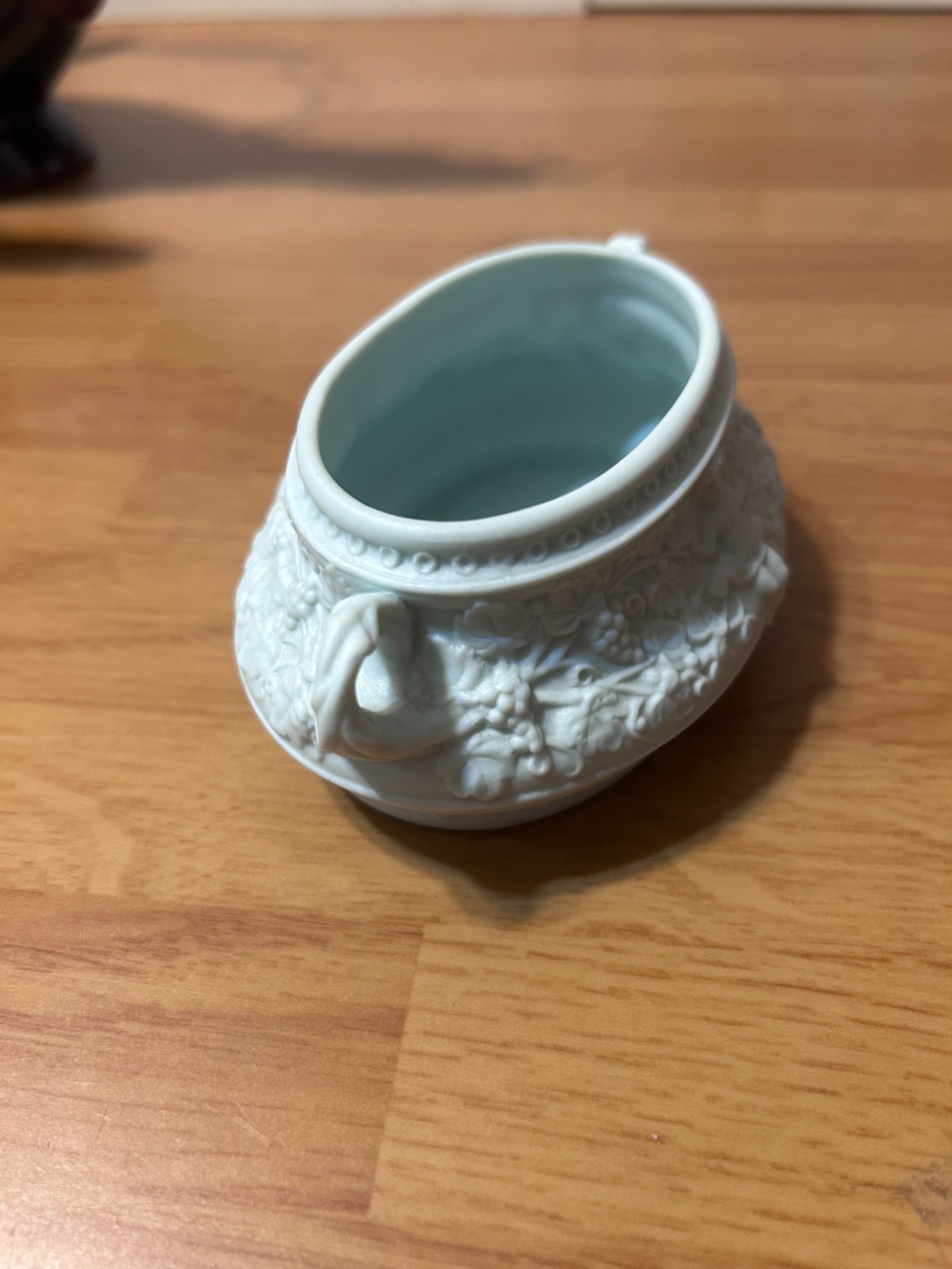 Lladro Miniatures Porcelain Centerpiece MINT Green DAISA 1984 No box