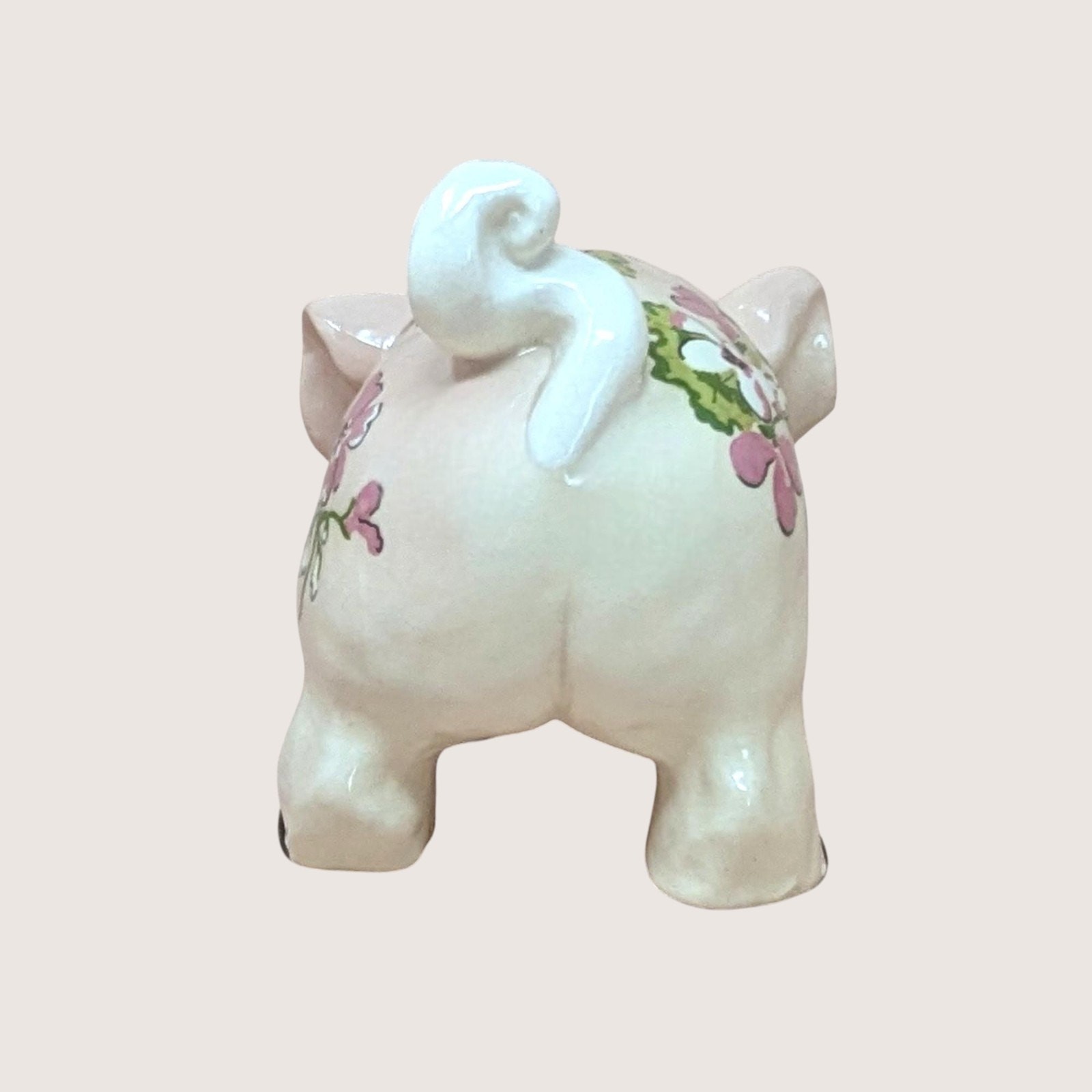 1940s Vintage Kay Finch Grumpy Pig Ceramic California Pottery Figurine