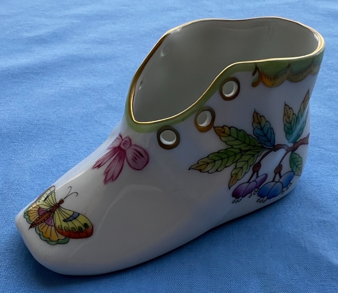 Herend Queen Victoria Figural Shoe Mint!