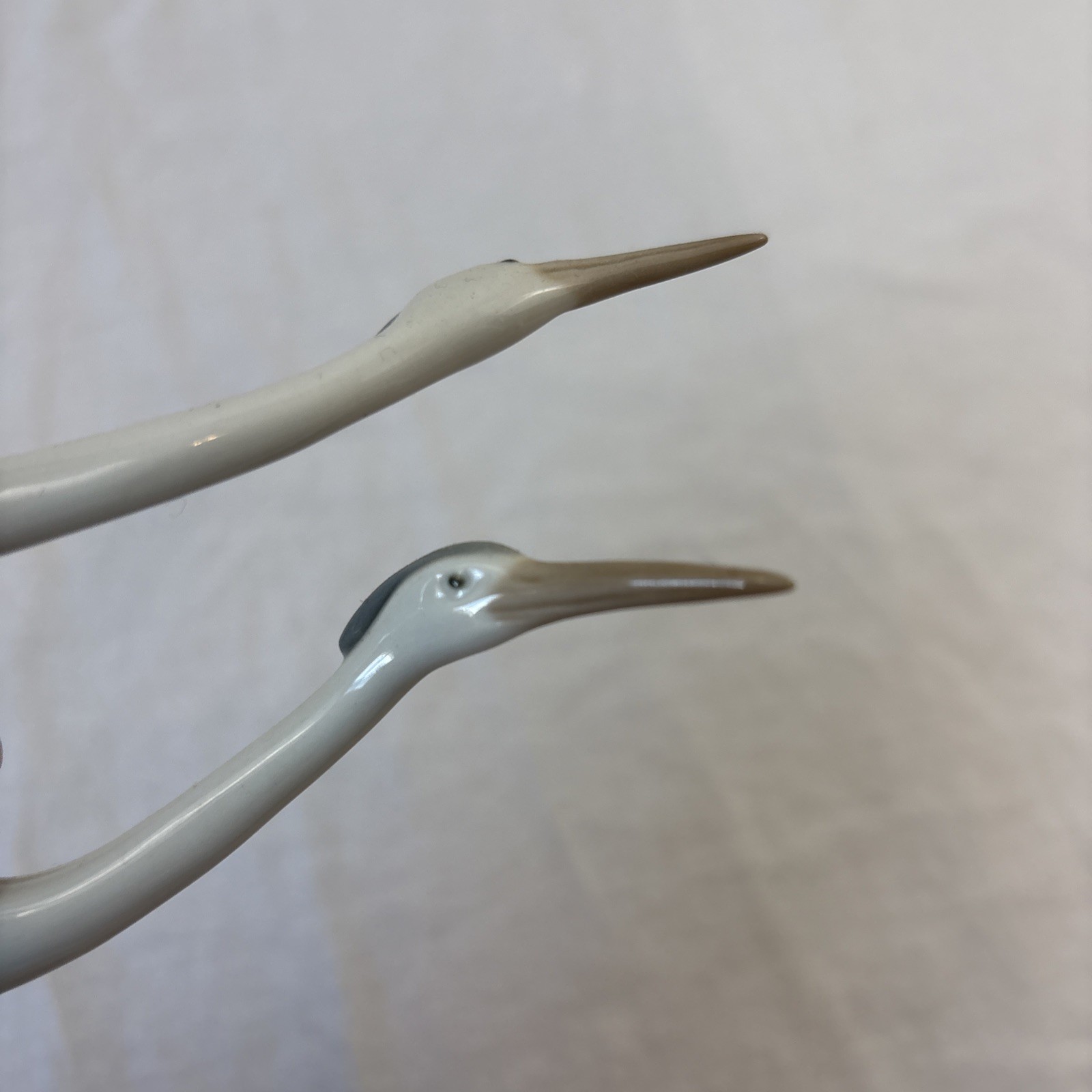 LLADRO NAO SPAIN RARE FIGURINE 2 STORKS / CRANES / HERONS IN FLIGHT