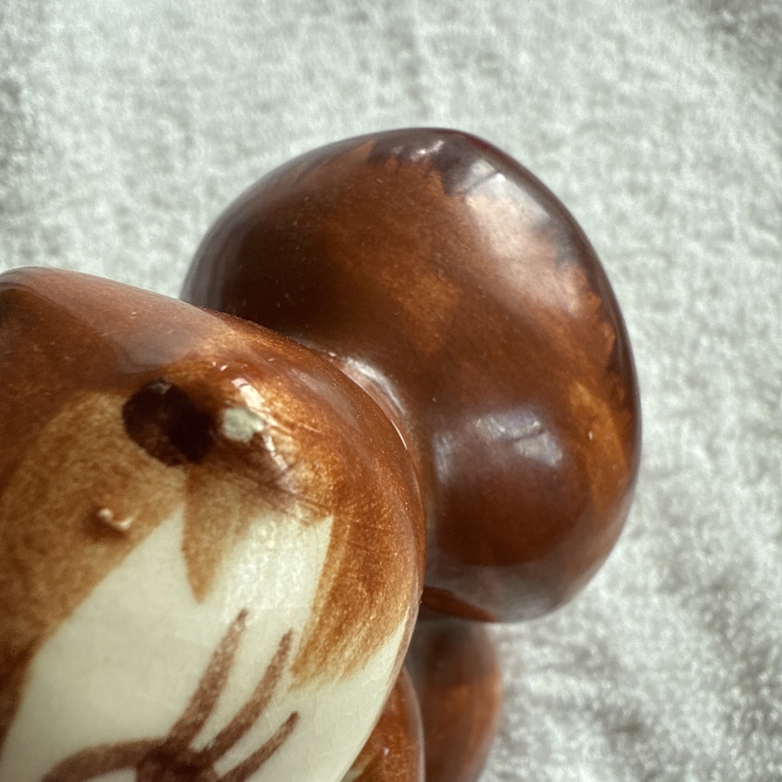 Vintage California Pottery Rio Hondo Squirrel Toothpick Holder approx. 3.5″