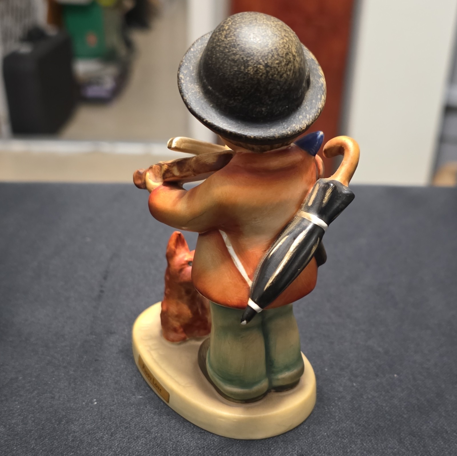 Goebel Hummel Puppy Love Figurine #1 TMK3 Stylized Bee 1960s West Germany