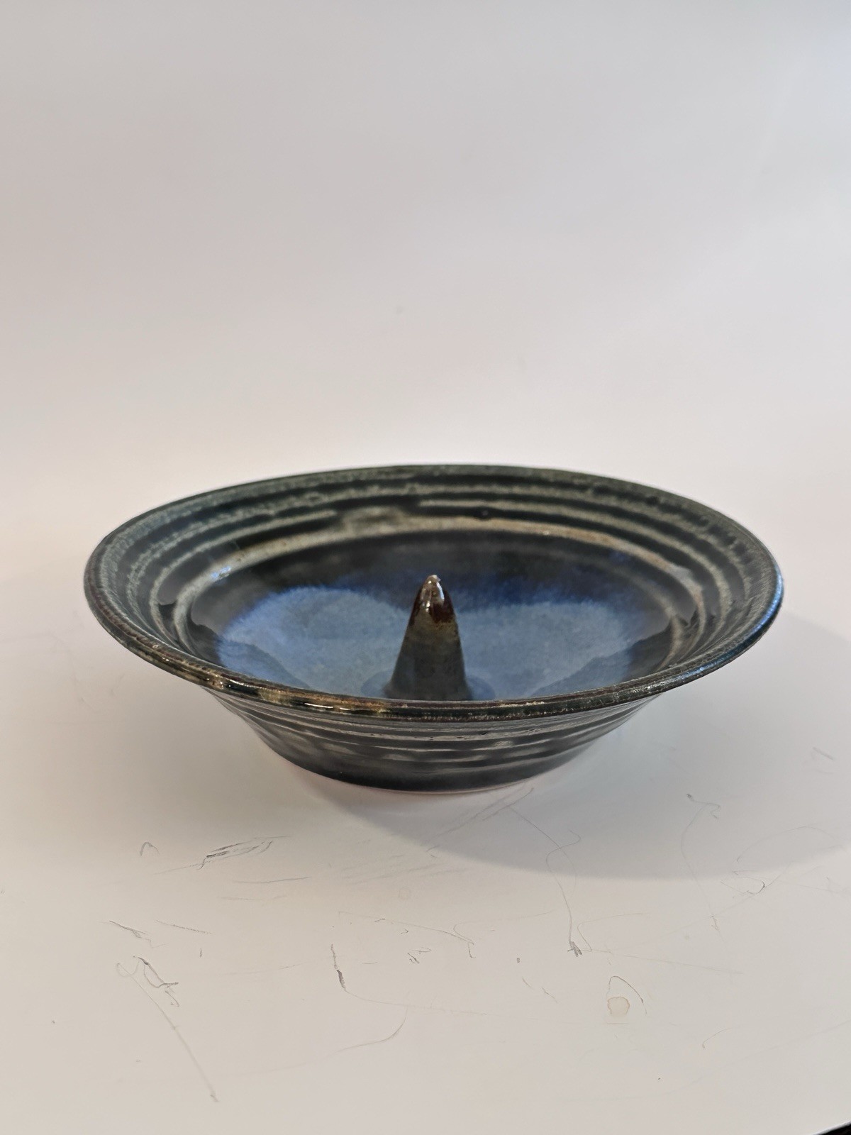 Studio Pottery Ring And Jewelry Dish Artist Signature On Bottom