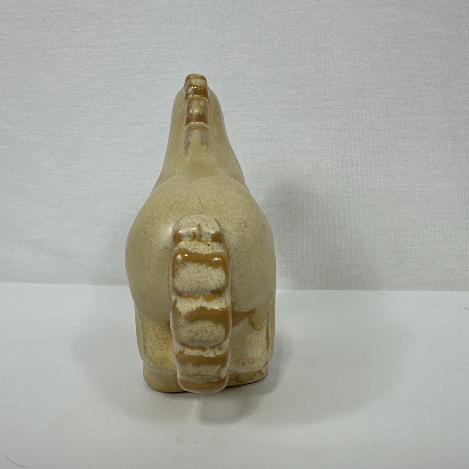 Vintage Frankoma Pottery Circus Horse in Ada Clay Color Desert Gold 4.5″x6″