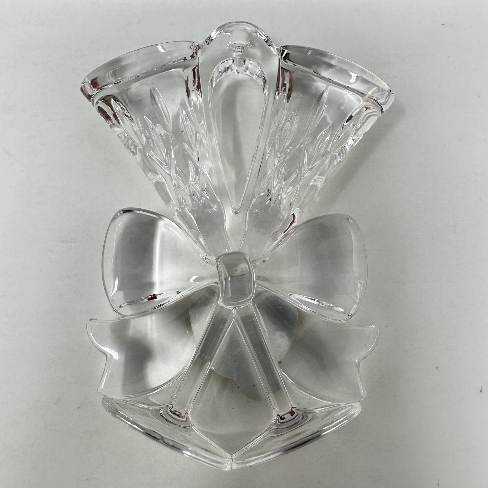 Waterford Crystal Lismore Toasting Flute Ornament 2009 Christmas Germany Boxed