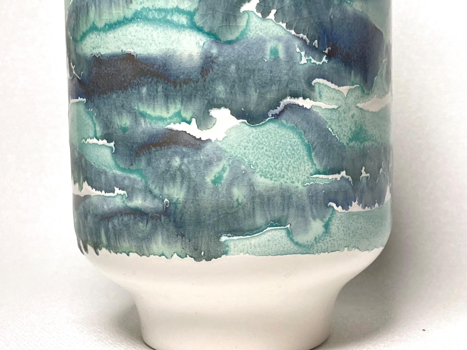 Samantha Pynn HOME Glazed Ceramic Vase – 26cm – Made in Portugal – NEW