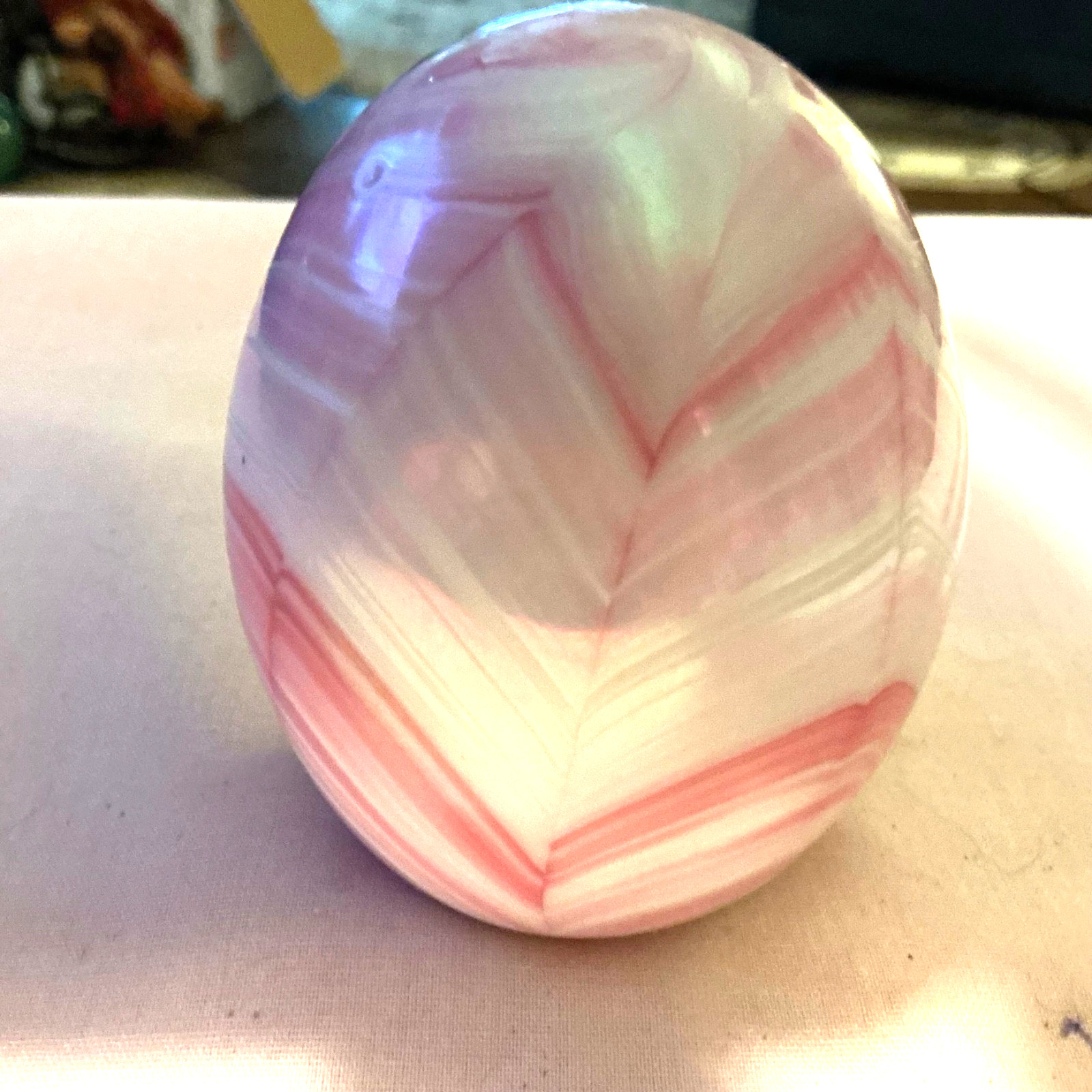 475G dyed natural agate paperweight top quality