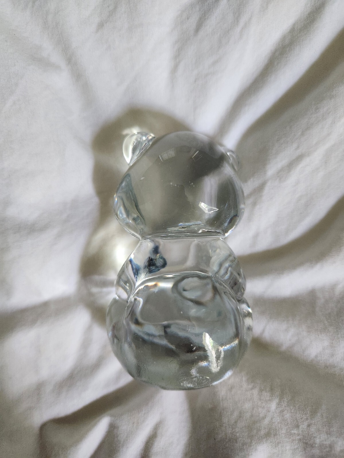 Fenton Birthday Bear Blue Heart