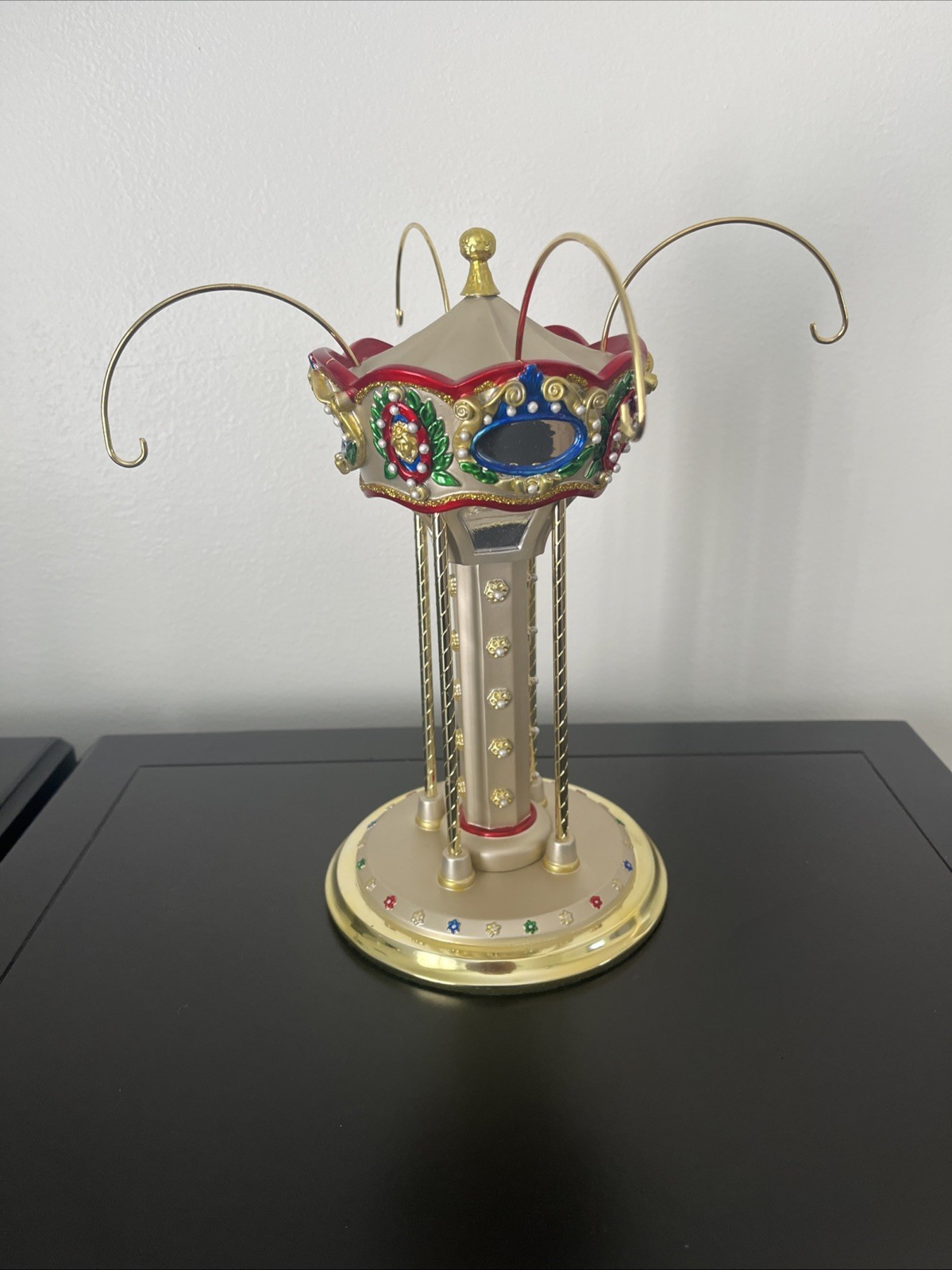 RARE Waterford Holiday Heirlooms Carousel Ornament Stand #121627 Display Holder