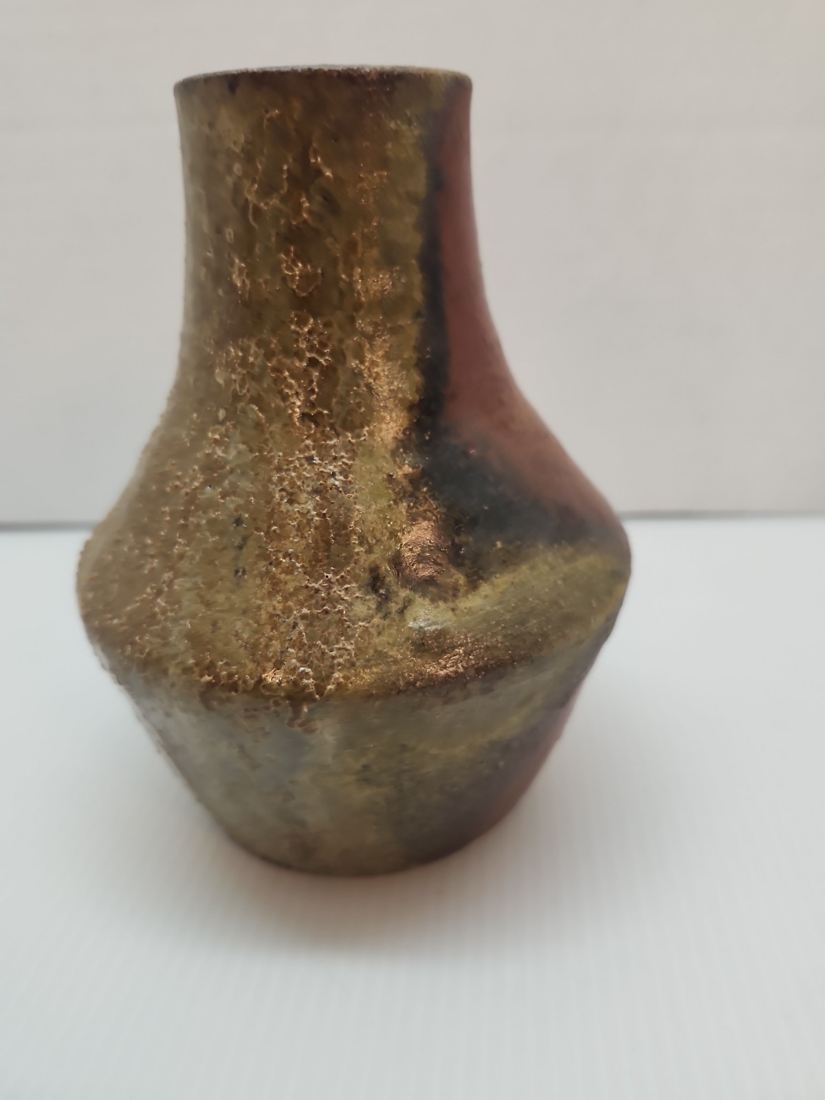 Studio Art Pottery 5.5″ Tall Raku Style