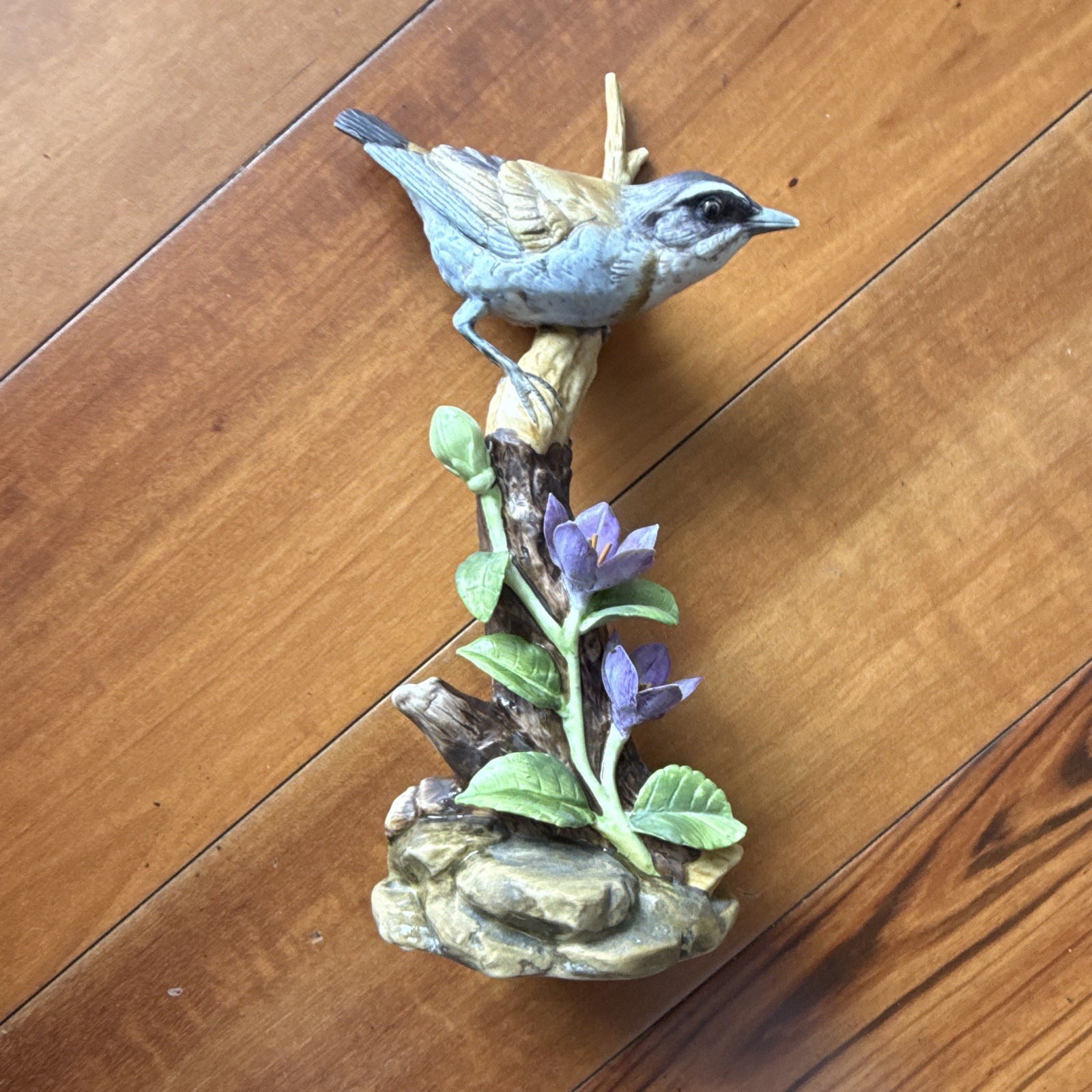 Andrea by Sadek Tennessee Warbler Ceramic Figurine Hand Painted 9in #6316