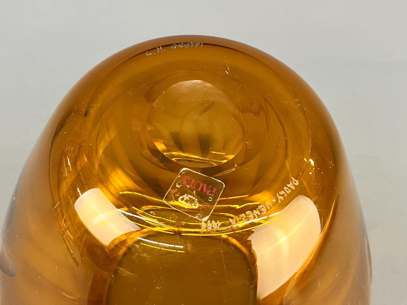 Pauly & Co. Compagnia Venezia Murano Art Glass Signed 8 ¾” Vase c. 1999