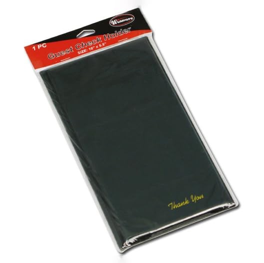 Check Holder, 10 x 5.5 inch – 1 each. 1 Count (Pack of 1)