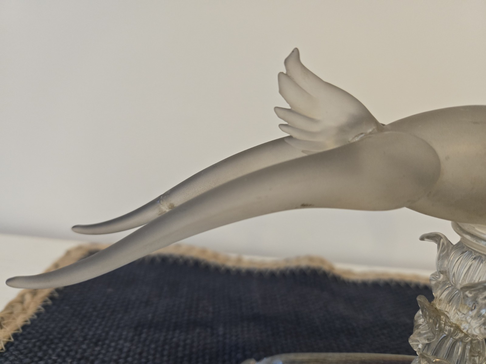 Rare Important Guido Balsamo Stella Iridescent Gazelle Venetian Glass 1930
