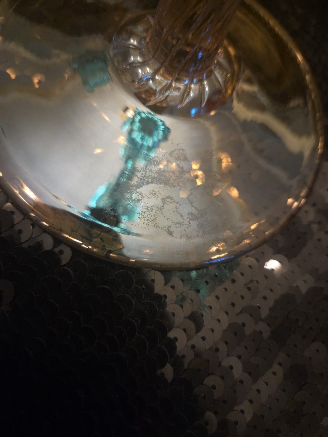 NEW Cristal Pedestal Stemmed Art Glass Candle Holder Tulip Murano