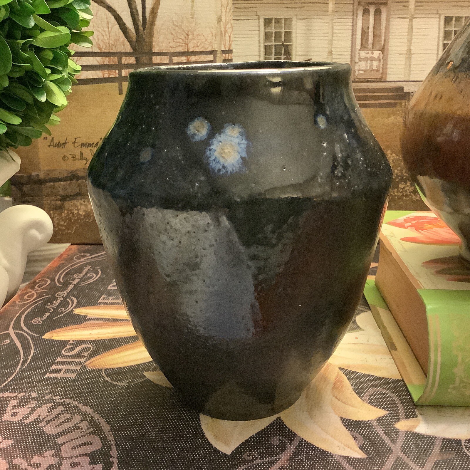 (2) Pieces Of Art Pottery Vases~Signed~Excellent Quality~FREE SHIPPING~Unique~