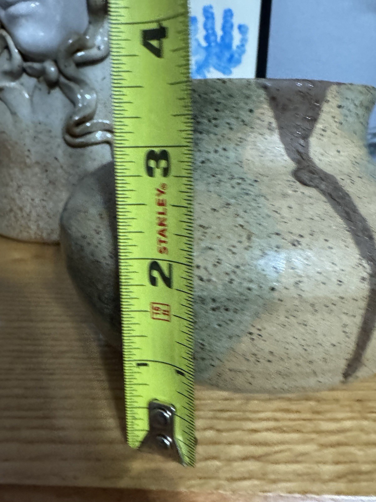 Hand Thrown Vase Earth Tone Pottery Accent Decorative Piece