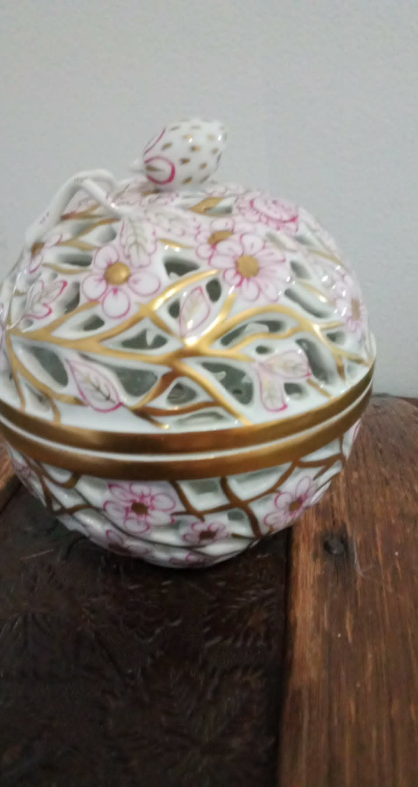 Herend Bonbon Porcelain Pink